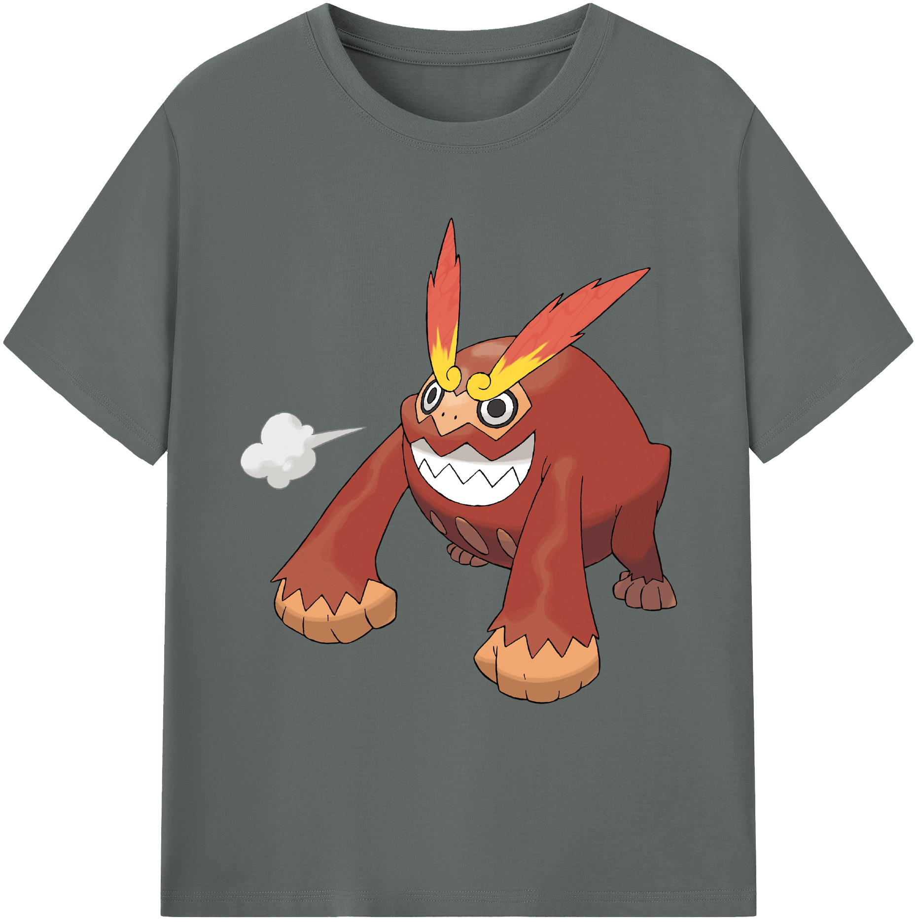 （画像用） ポケットモンスター Pokémon 綿100％ メンズ半袖Tシャツ｜肌触りやわらか＆通気性